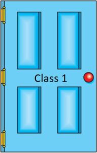 Class 1 door icon