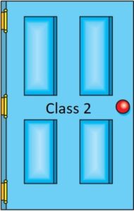 Class 2 door icon